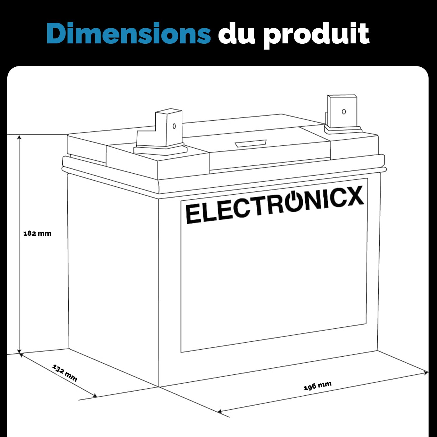 Batterie 30Ah AGM Premium pour Tondeuse et Tracteur - Compatible Batterie Tondeuse Autoportée Idéale 30 Ah Tondeuse MTD, Briggs et Stratton Plus U19