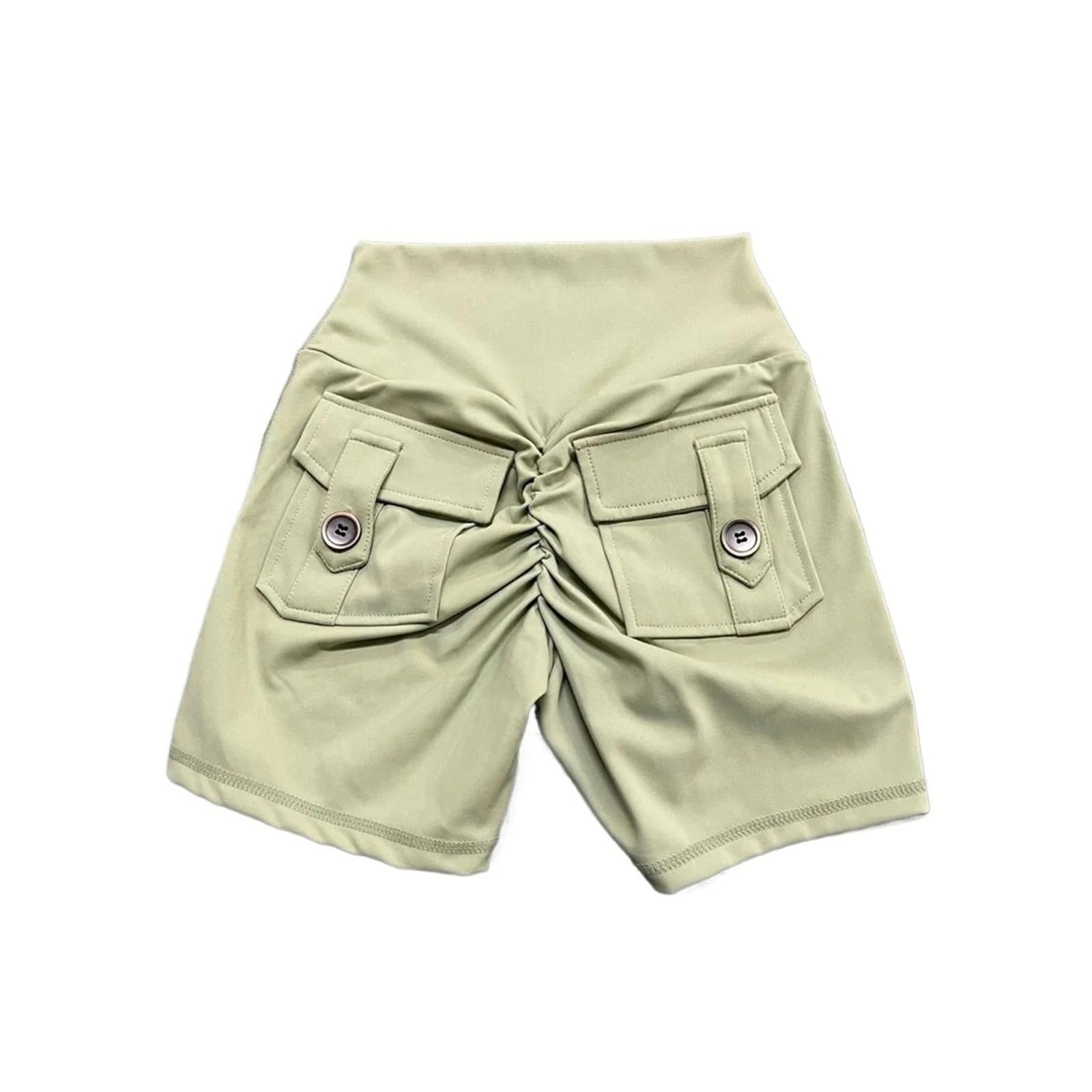 Generico Mallas Deportivas de Cintura Alta for Mujer, Pantalones Cortos Ciclismo con Efecto Push Up