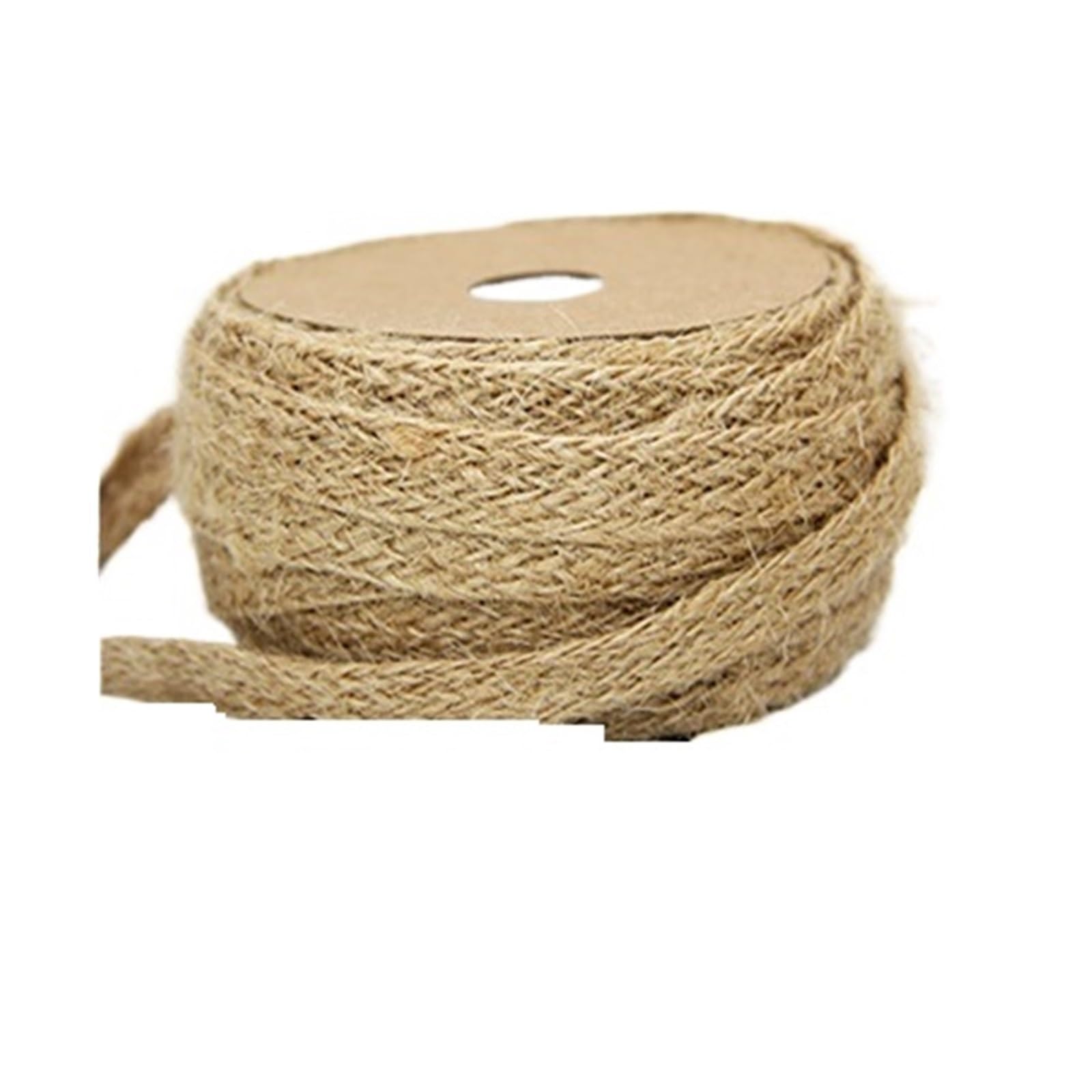 10M Jute Braided Ribbon Flat Burlap Twine