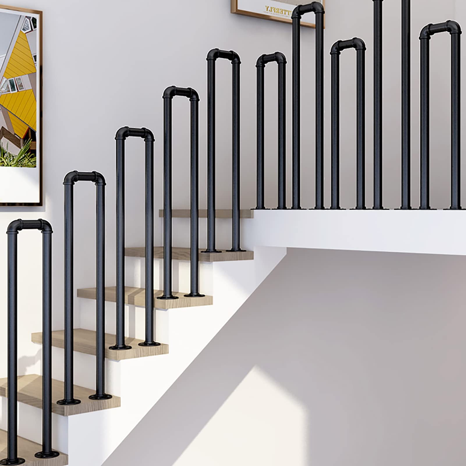 Mains courantes d'escalier pour sécuriser le perron de votre maison