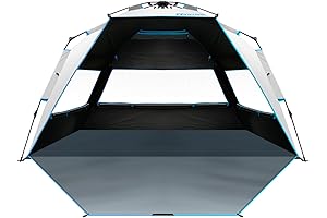 CoolCabanas Pop-Up Beach Tent with Blackout Technology