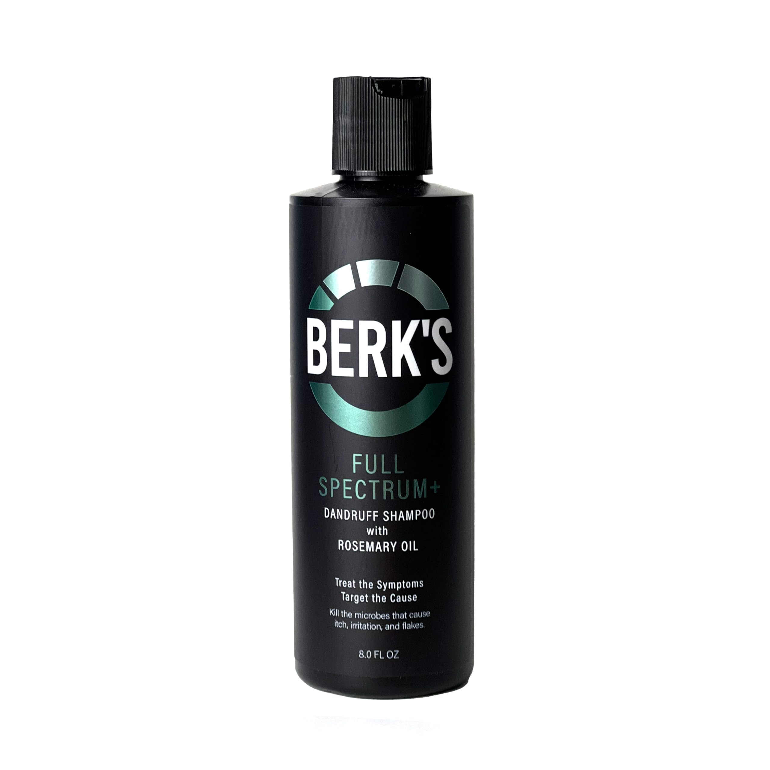 Full Spectrum Dandruff Shampoo with Coal Tar, Salicylic Acid, Sulfur, and Rosemary Oil, 8 Fl Oz