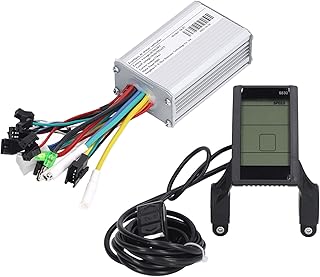 VGEBY Bike Modified Controller Kit, Bike Controller Kit with S830 LCD Vertical Panel Electric Bike Modified Controller Set for 350W Motors