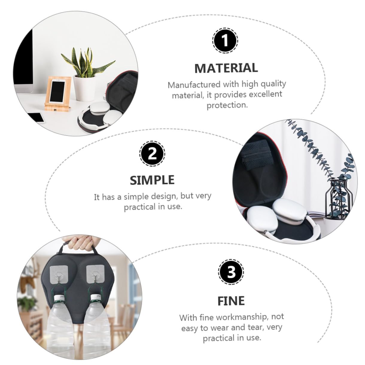 Uonlytech 2stücke Earbud Tasche Tragetasche Für Max Stoßfest Kratzfest Leicht Tragbar Kabellose Kopfhörer Aufbewahrung Modisches Design Perfekter Schutz Für Ihre Ohrhörer