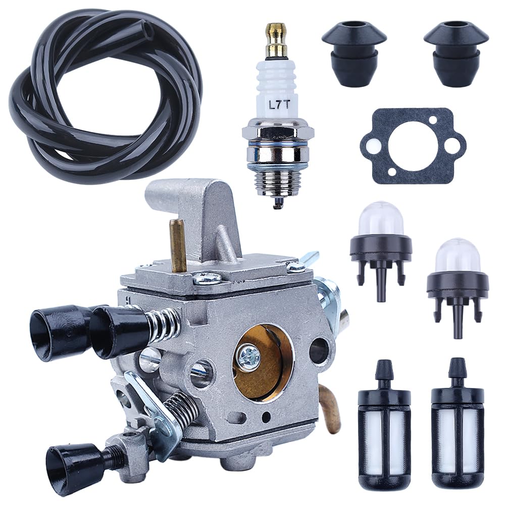 Kit de línea filtro combustible y cebador carburador for FS250, FS120, FS200 FS300 (41341200653, 4134 120 0653)