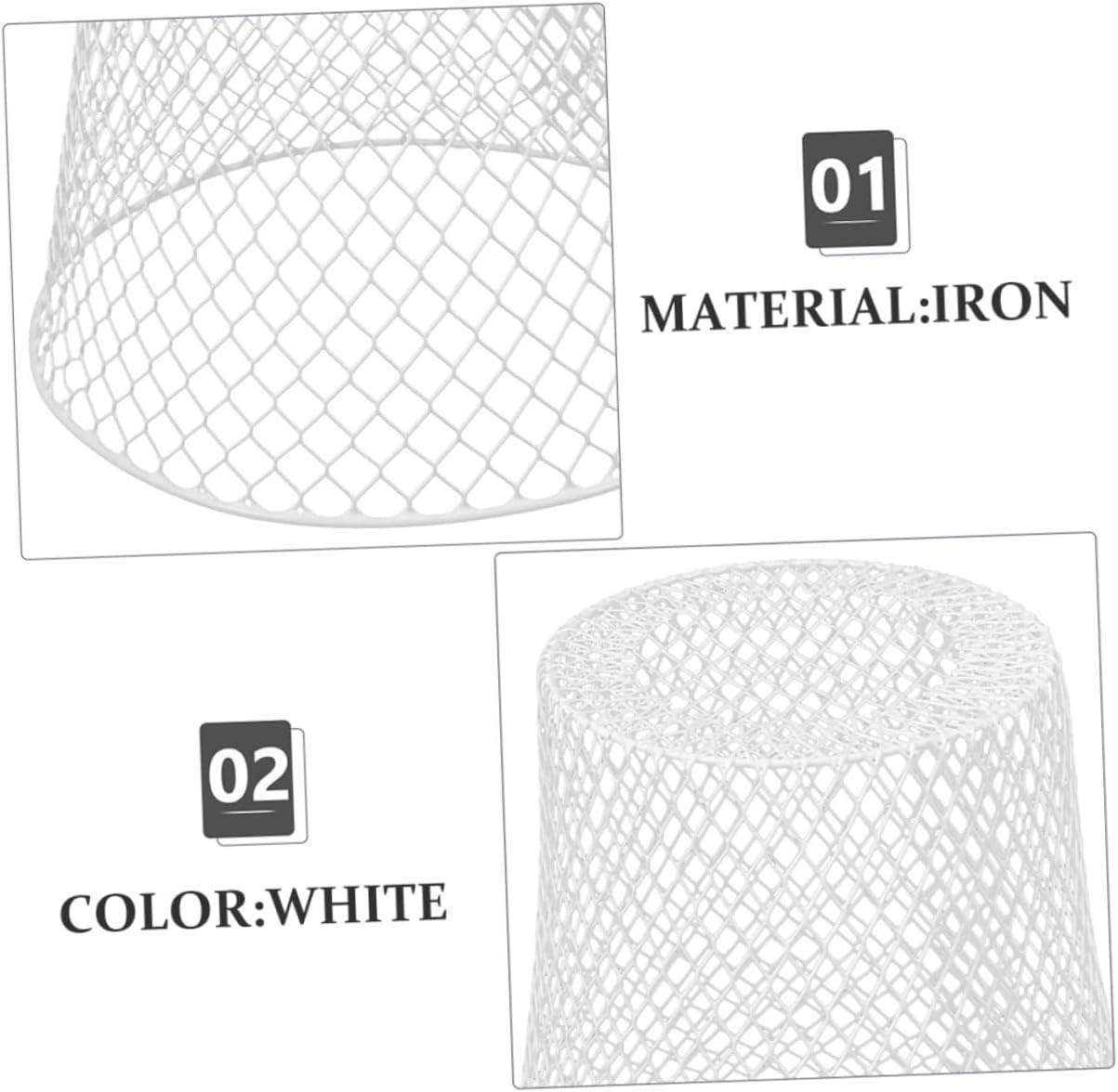 4pcs Sturdy Multi-use Plant Cover Mesh Flowerpot Cover Bug Netting for Garden