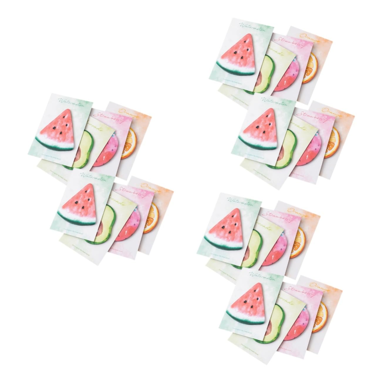 Autocollants de bureau repositionnables NUOBESTY lot de 3 marque-pages polyvalents - 8