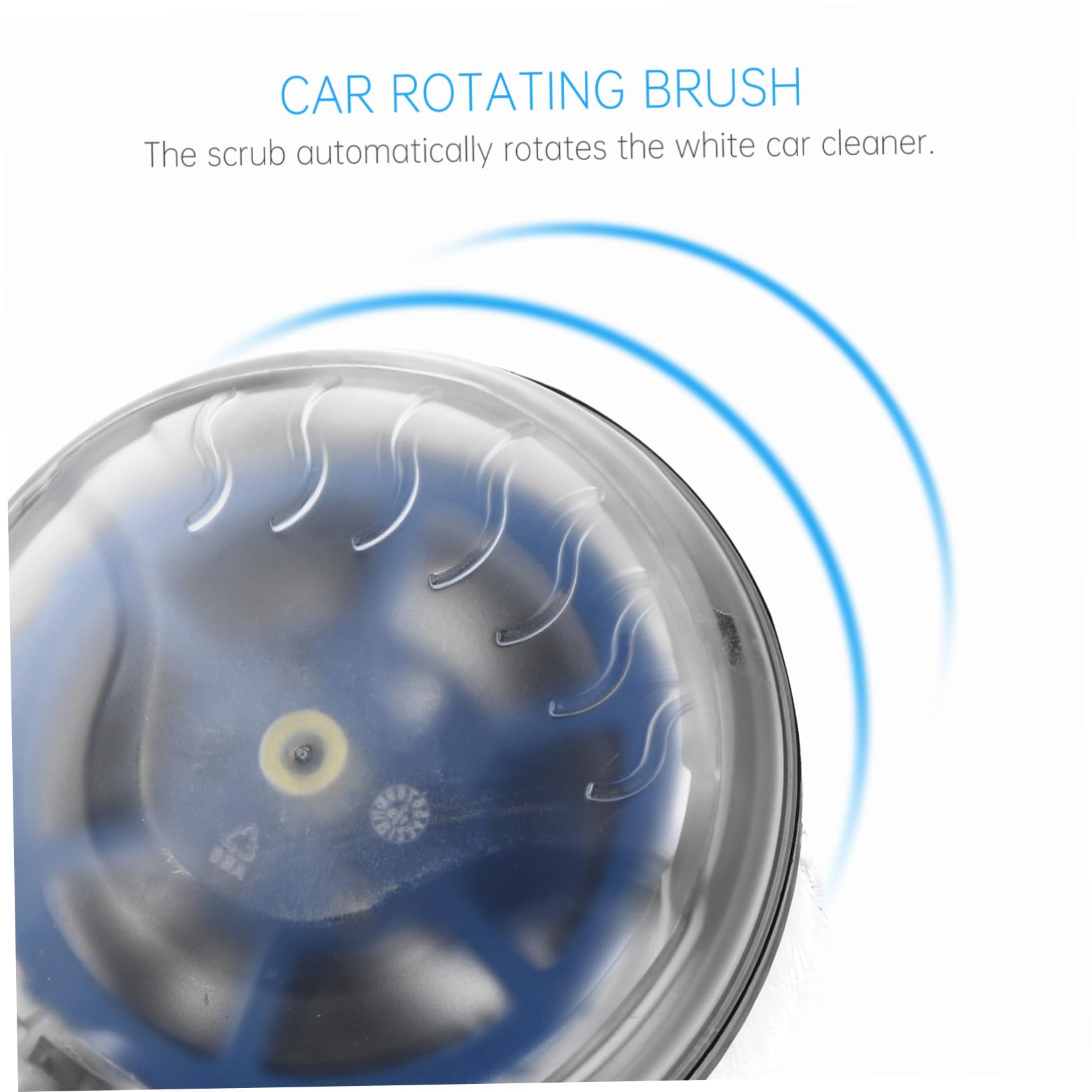 Cepillo Rotativo para Coche de Alta Presión Cepillo de Limpieza Automático con Conexión Rápida Cerdas Suaves para Lavado y Cuidado de Herramienta Duradera para Lavado de Vehículos