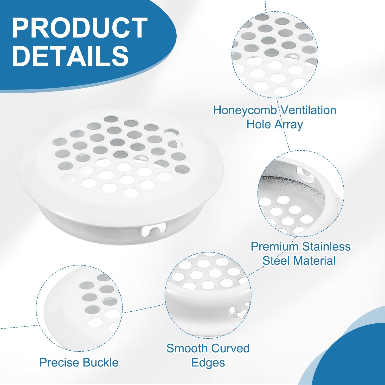PATIKIL 42 mm Circular Soffit Vent - Image 3