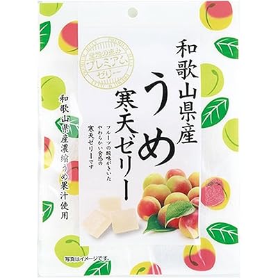 金城製菓 和歌山県産うめ寒天ゼリー 53g×10袋