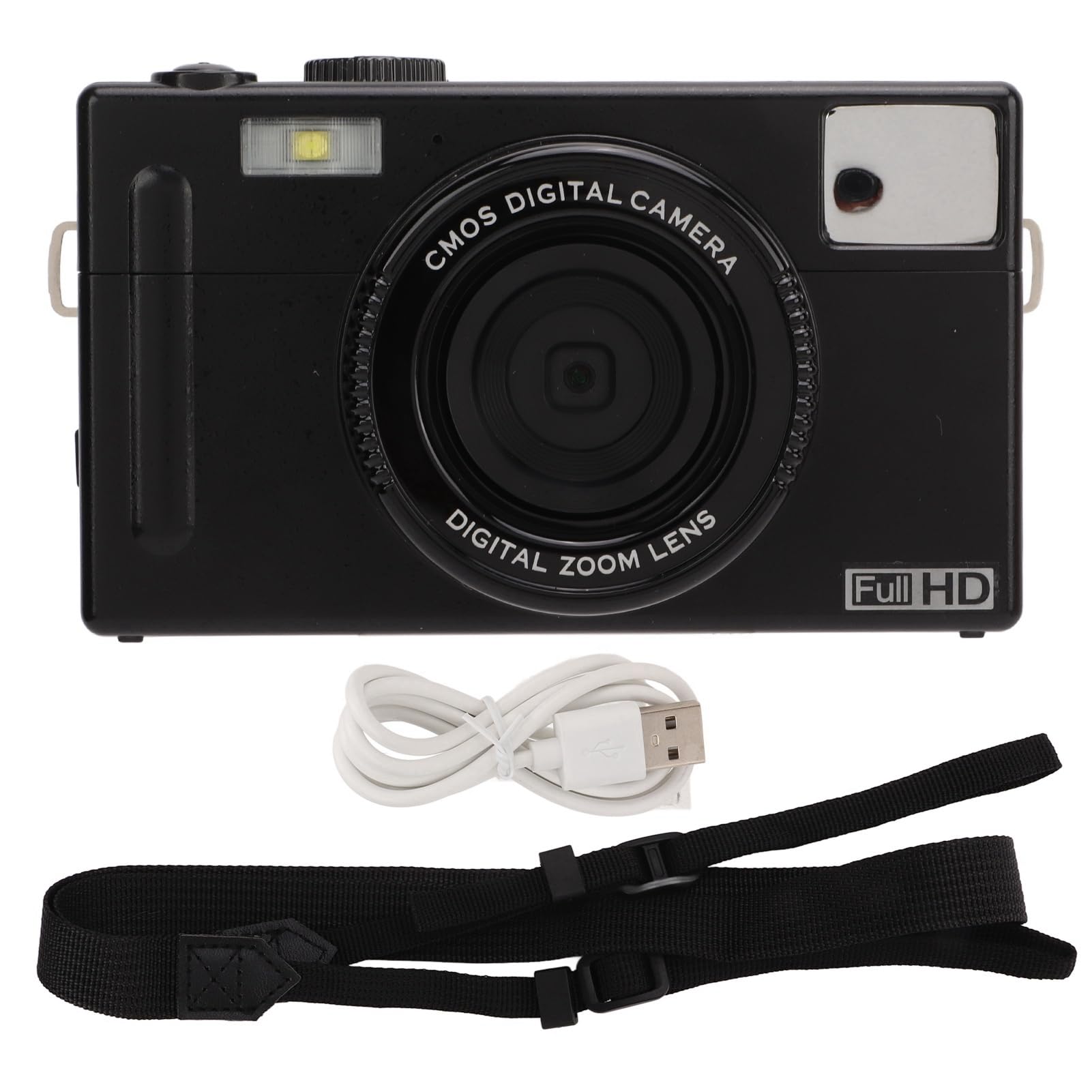 Fotocamera Mirrorless Portatile FHD 1080P con Zoom Digitale 16X per Famiglia e Amici, per Principianti o Adolescenti (#2)