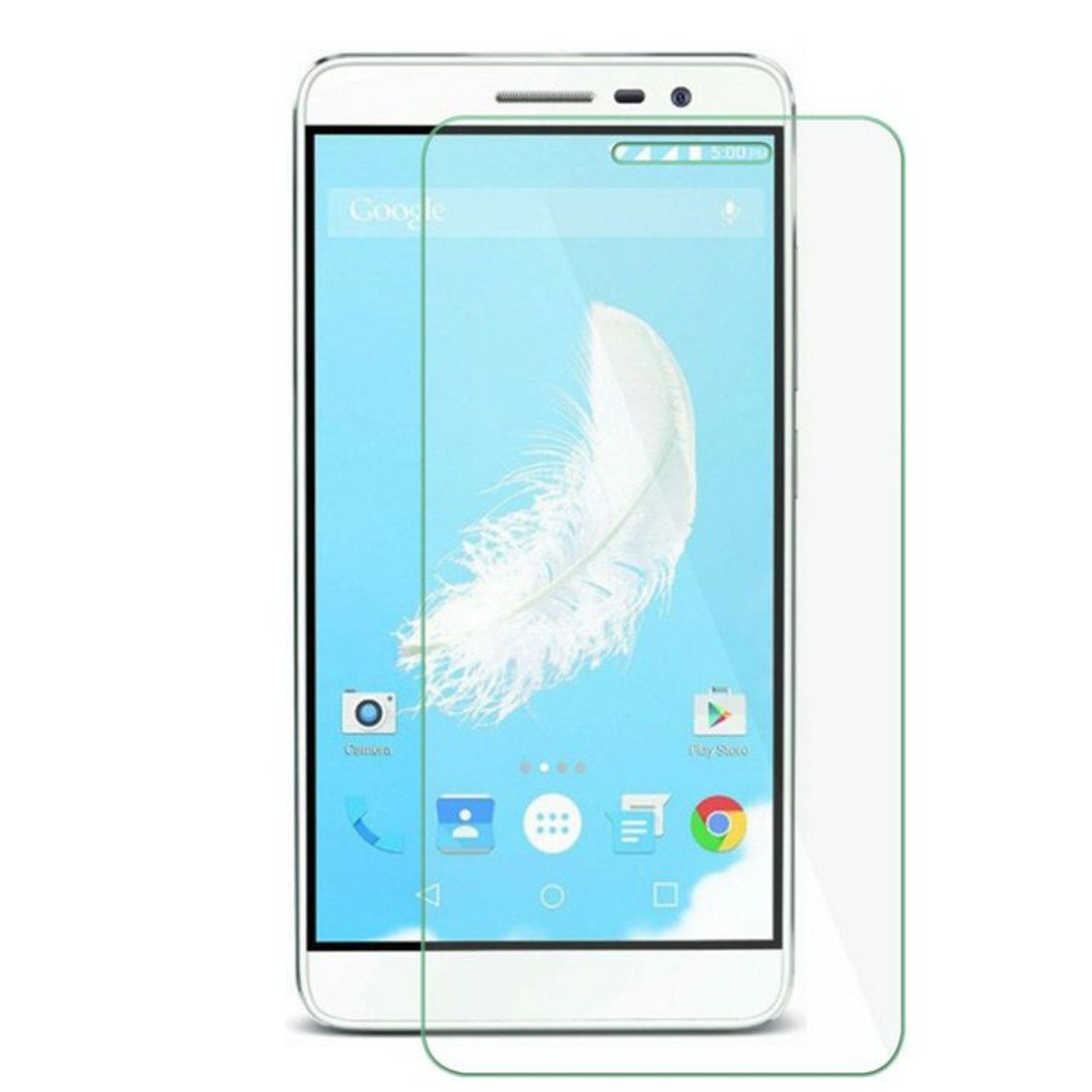 Dev Infocom Mobile Tempered Glass Screen Protector For Lava X50