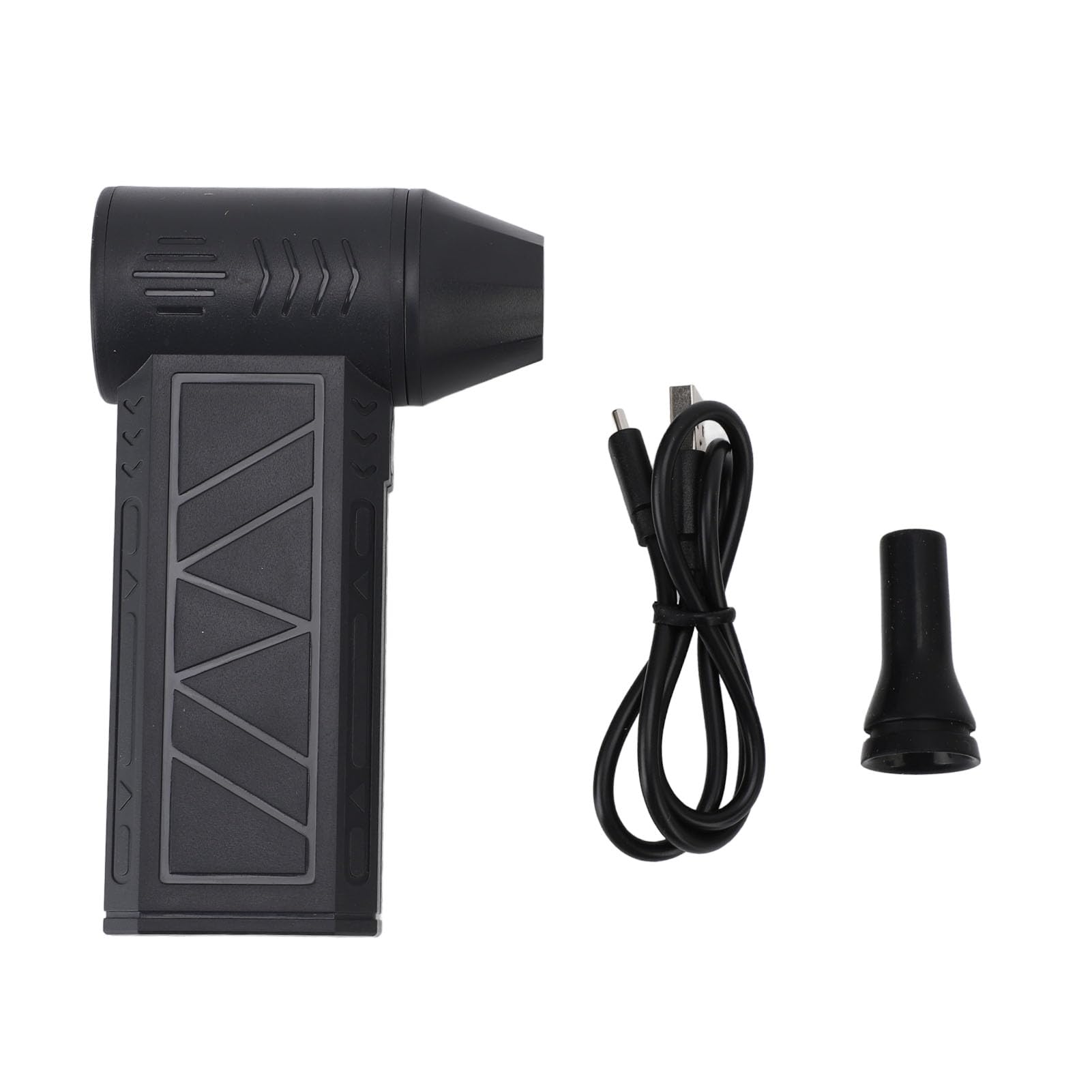 JAOCDOEN Compressed Air Duster 130000RPM 4 Gear Adjustable Rechargeable Handheld Jet Dry Blower with Brushless Motor for Computer Keyboard Outdoor House Car