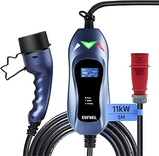 Sponsored You’re seeing this ad based on the product’s relevance to your search query.Learn more about this advertisement EVFUEL Type 2 up to 11kW CEE Plug Portable EV Charger 3-Phase 380V 16A 5m EV Charging Station with Carry Bag for IEC 62196-2 Electric Vehicles and Plug-in Hybrid Cars
