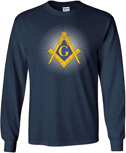 Greekgear MasonFreemason - Camiseta de manga larga