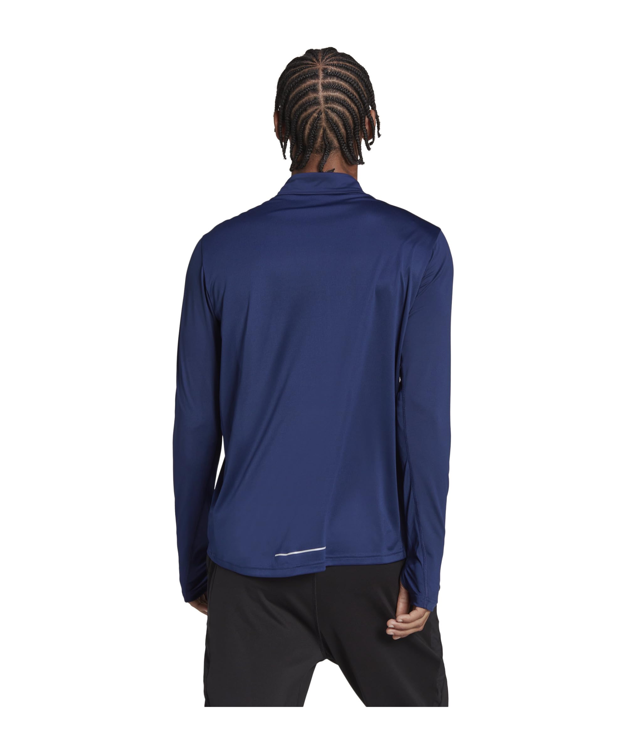 adidas Herren Otr 1/2 Zip T-Shirt (Long Sleeve)