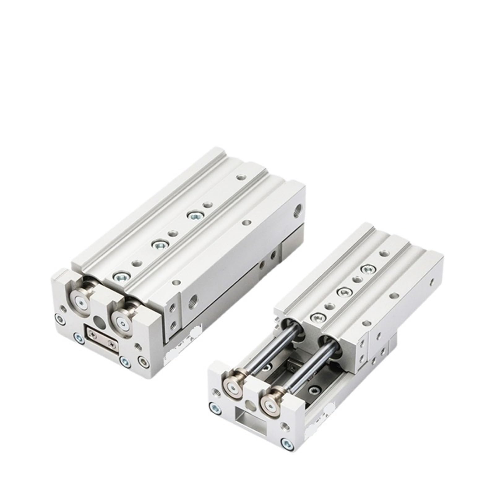 Vérin pneumatique double tige MXS12-20 table coulissante alésage 12mm