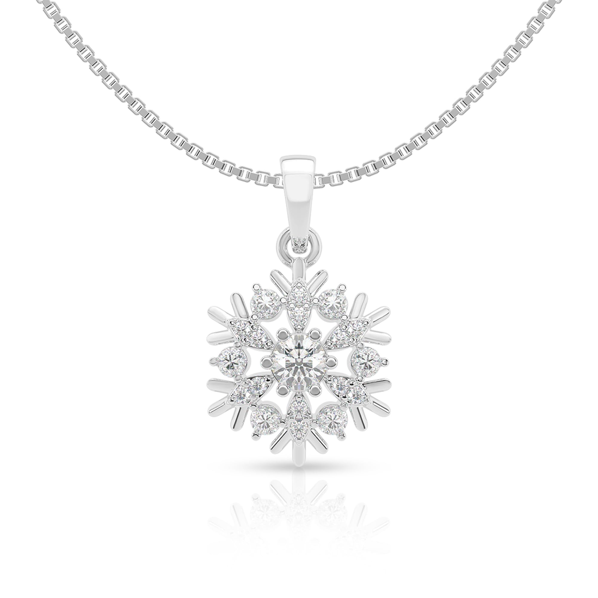 925 Sterling Silver Locket for Women | Elegant Pendant Necklace | Cubic Zirconia Accented Jewelry | Suitable for Daily Wear, Office, Party & Gifting-image-8