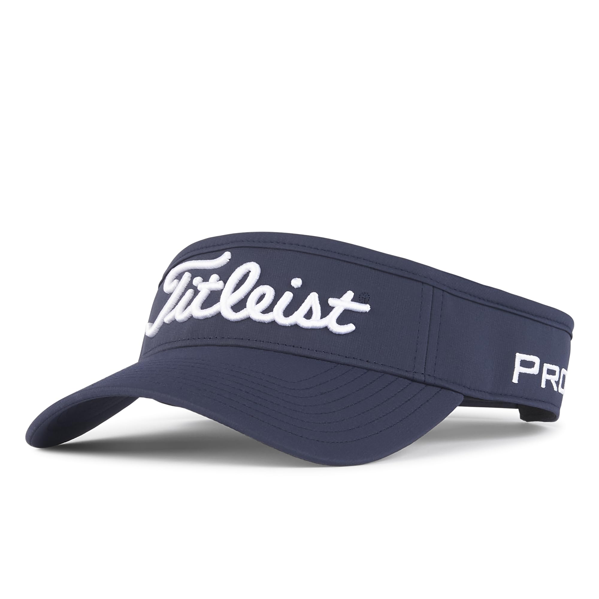 Titleist Tour Performance Golf Visor, Navy/White, Adjustable