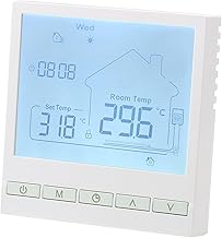 Wengart Digital Thermostat WG903 Weekly Programming for Water Heating Systems with Boiler Connection Function, White