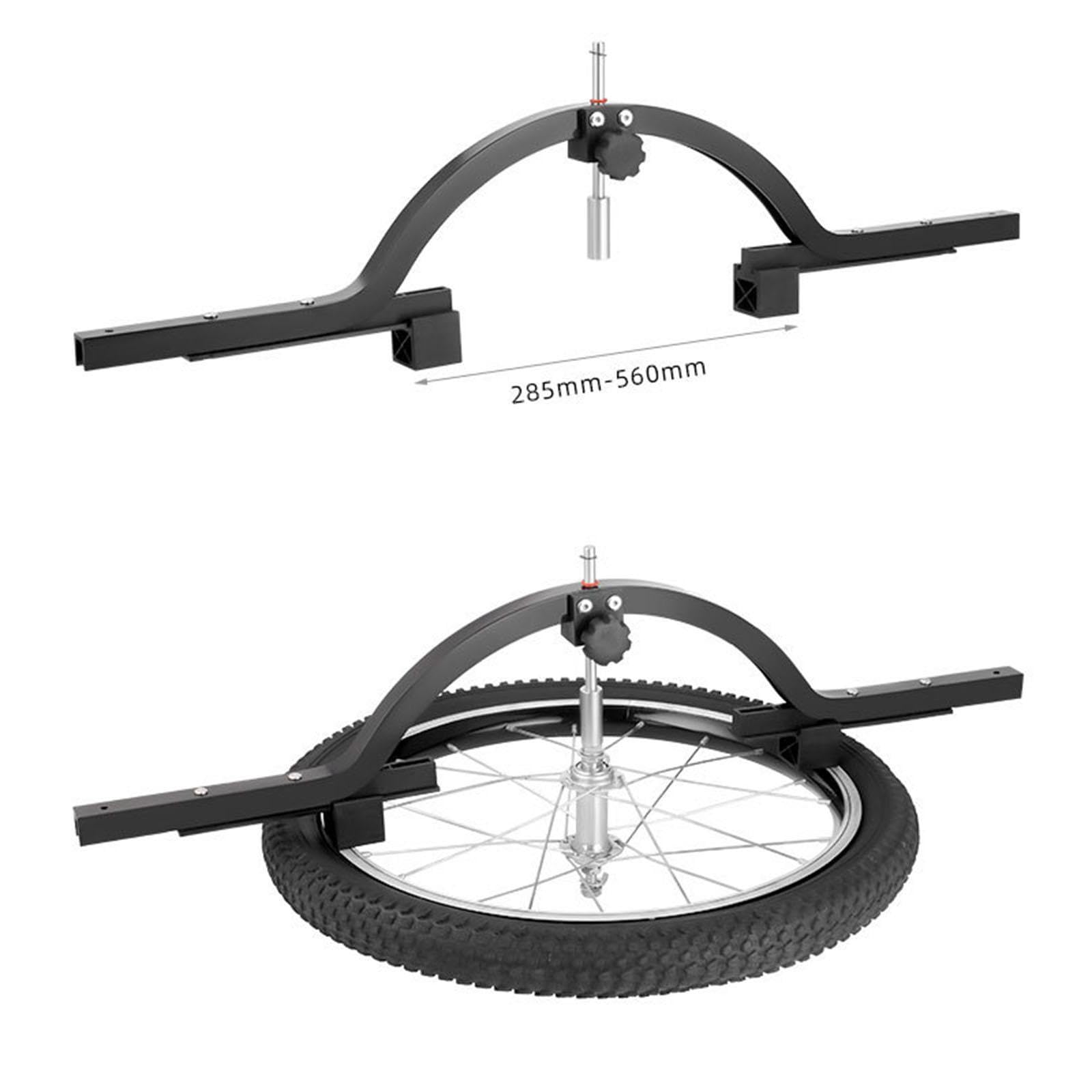 Calibrador de Alineación de Ruedas de Bicicleta, Herramienta de Ajuste de Profundo, Buje de Aleación de Aluminio, Función de Precisión, Apto, Negro