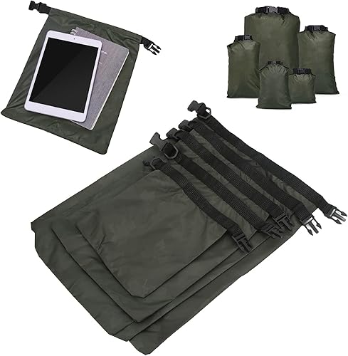 Miniatura 7 de VBESTLIFE Sacos secos, 1.5L, 4L, 5L, 7L, 10L, 10L, 5 bolsas secas de almacenamiento para natación al aire libre, camping, rafting, kayak, rafting,