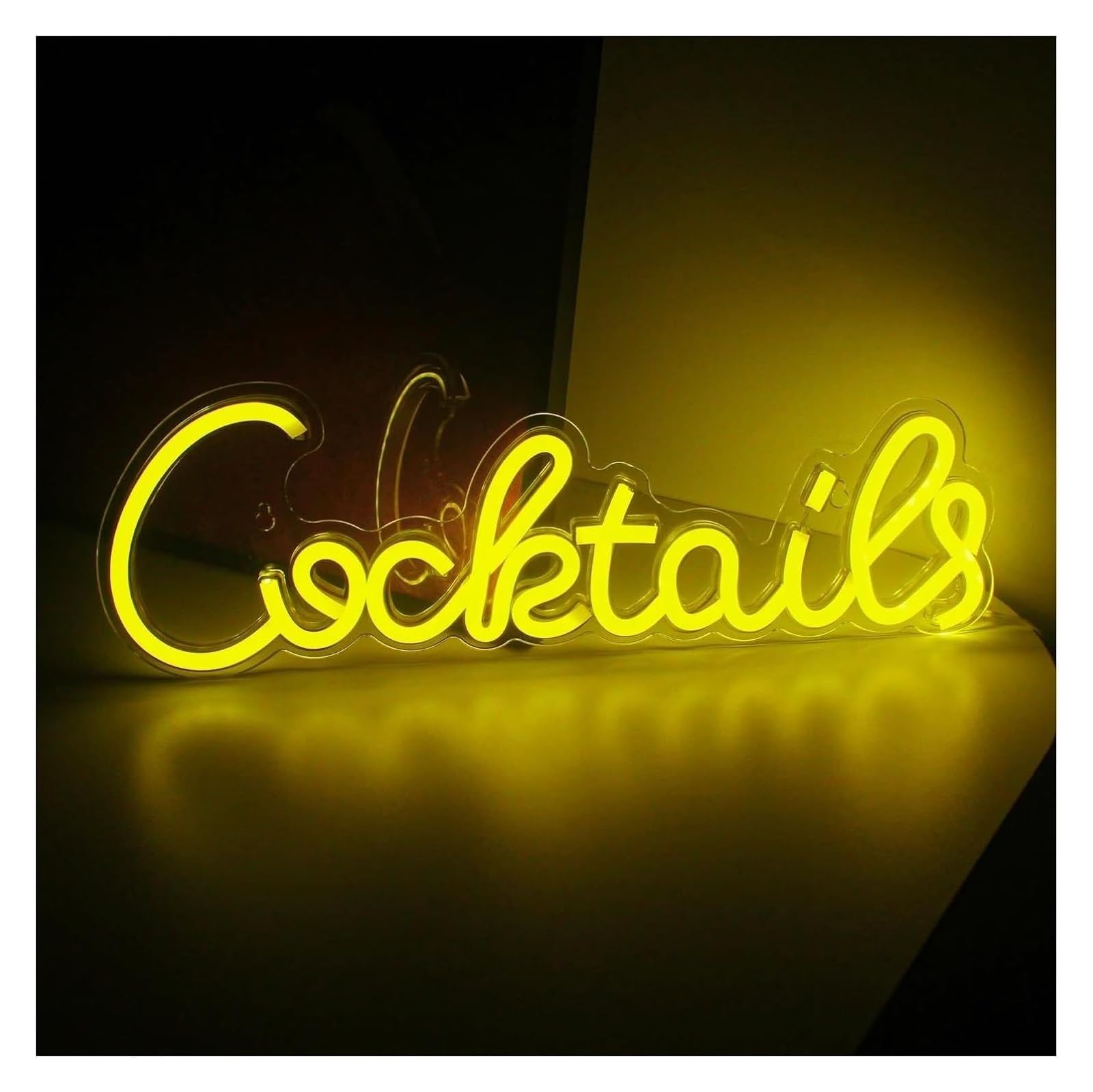 Regalo creativo per insegne al neon Insegne luminose al neon per cocktail, decorazioni murali, caverne per uomini, bar, arte per la casa