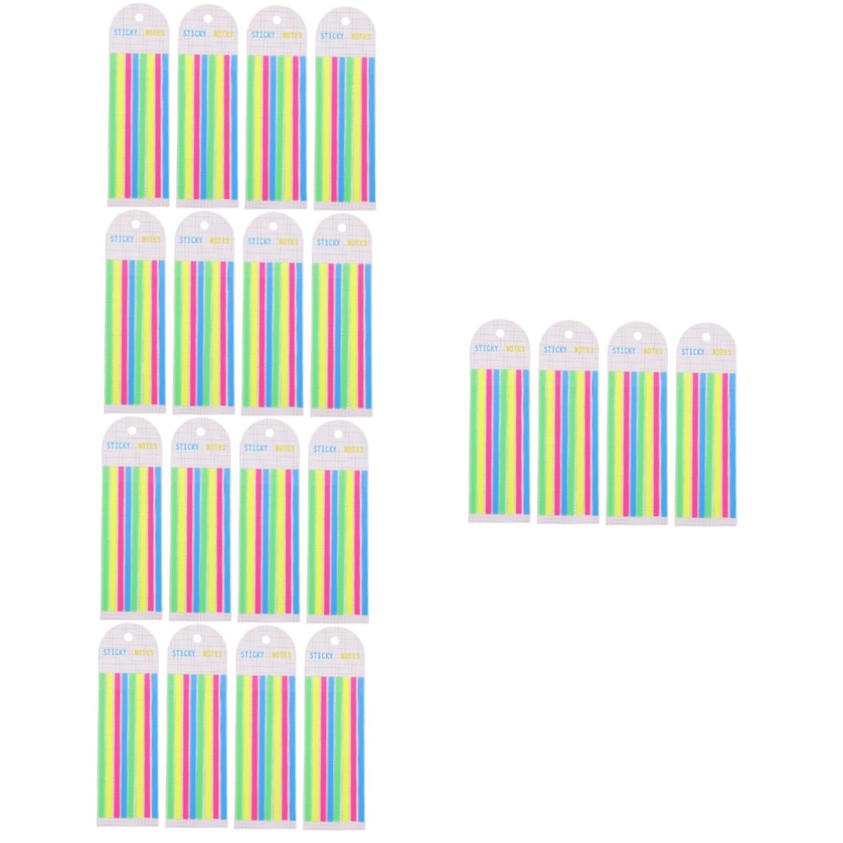 NUOBESTY 5stücke Transparente Index-tabs Wiederverwendbare Haftstreifen Für Notizen Und Bücher Farbige Markierungsstreifen Für Effizientes Lesen Und Lernen