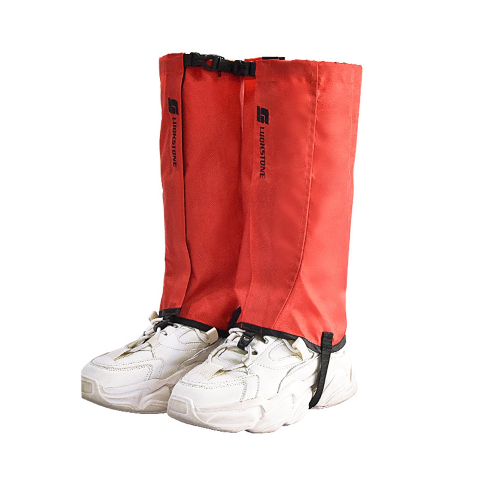 Harilla Polainas de Senderismo para piernas, Polainas de Mallas para Botas, Cubierta de Zapatos Unisex Ajustable, Polainas de Botas para Senderismo, Caminar,