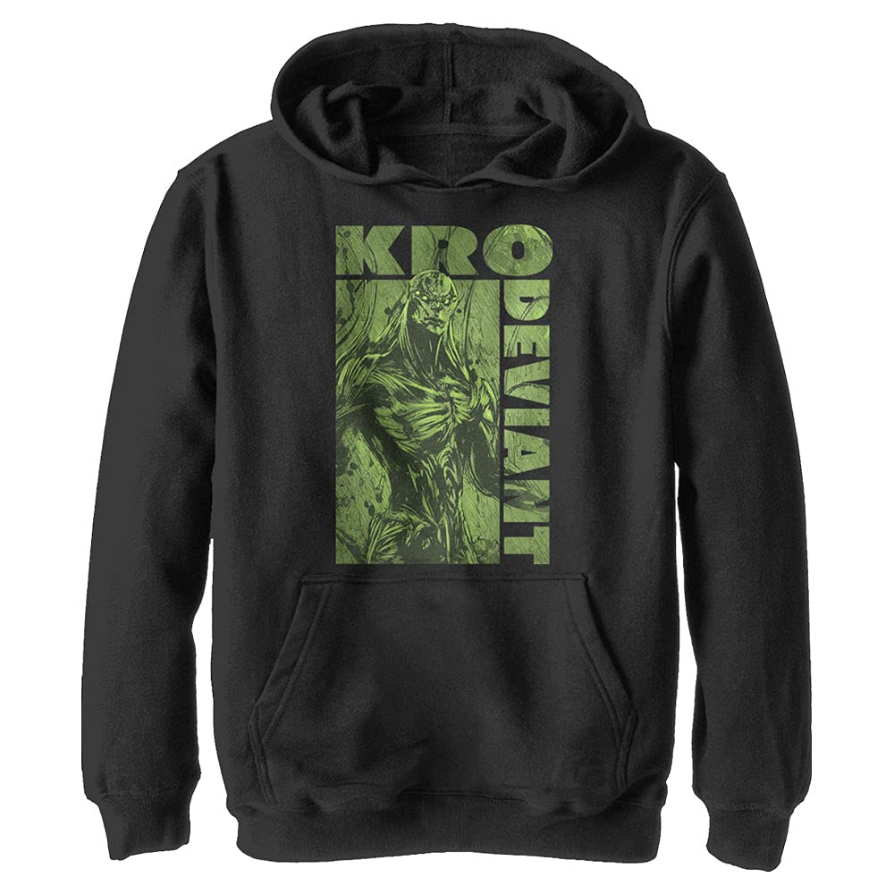 Marvel Boys' Green Kro Hoodie