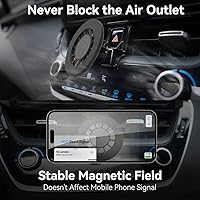 Vista 3 de Car Phone Holder for Toyota Corolla 2020-2023, Magnetic Air Vent Mount, Custom Fit for All Phones