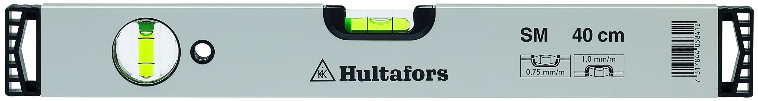 Hultafors SM Aluminum Spirit Level 16" / 40cm