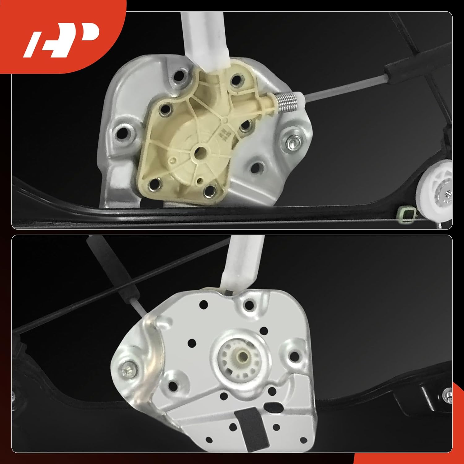 A-Premium Front Right Passenger Side Electric Power Window Regulator Without Motor Compatible with BMW Z4 2003-2008