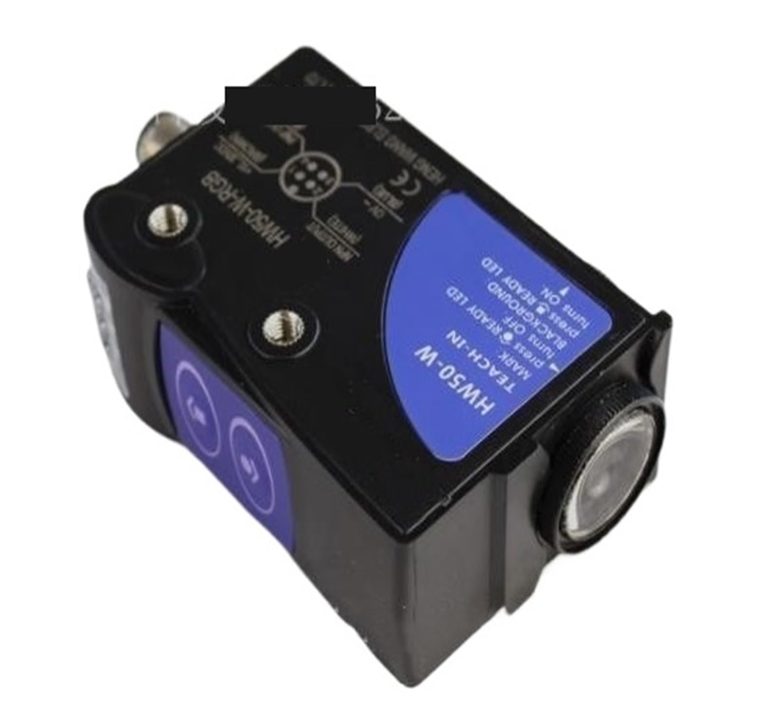 Capteur HW50-W-RGB à indicateur lumineux dynamique et signalisation automatique