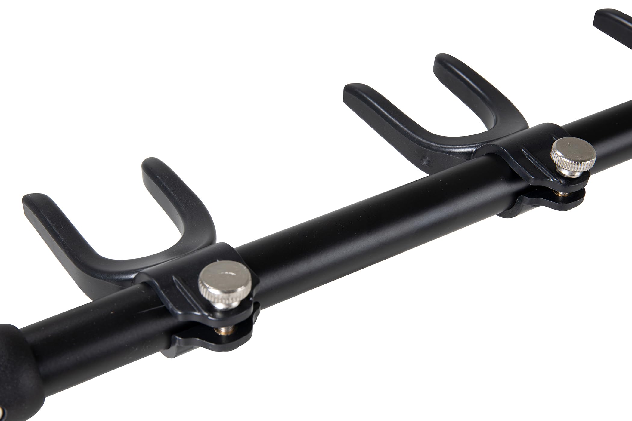 Gewa Supporto per Chitarra Multiständer - per 3 strumenti - regolabile - anche per chitarre Roundback, nero, GS-103B