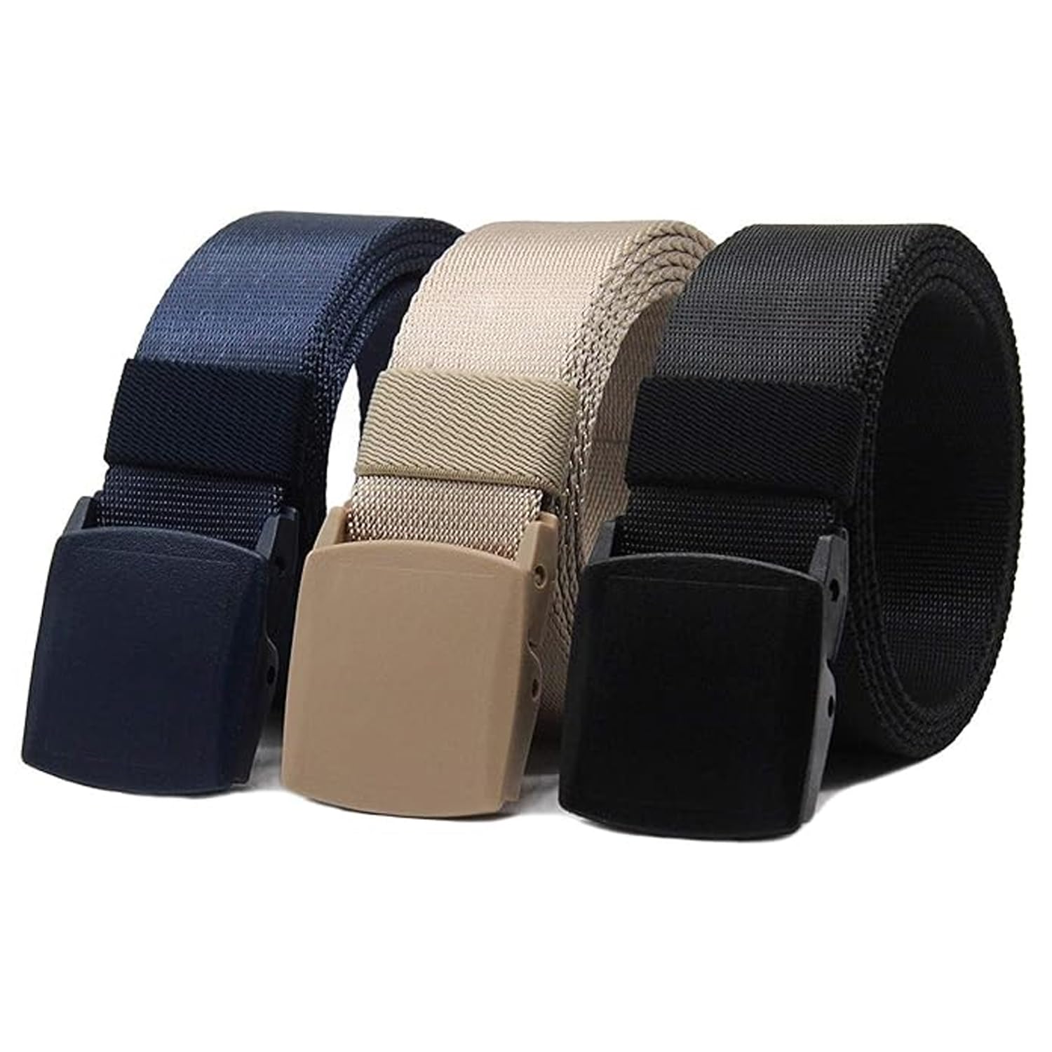 aadikart Nylon fabric rachet Belt for Men | Formal/Casual Fits on up to 40 inches waist size Pack of 2-picture-35