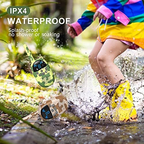 Youngsters Toys for 3-12 Yr Outdated Boys Ladies CONNECOM FRS Walkie Talkies for Youngsters Greatest Items for Boys and Ladies Walkie Talky Radios for Youngsters Two Manner Radio Pair for Outdoors Journey, Mountain climbing, Tenting 3 61YhOWqURuS. AC