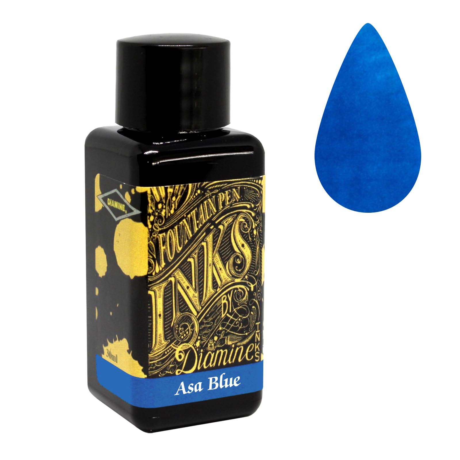 Diamine 30ml ASA Blue Fountain Pen Ink Bottle