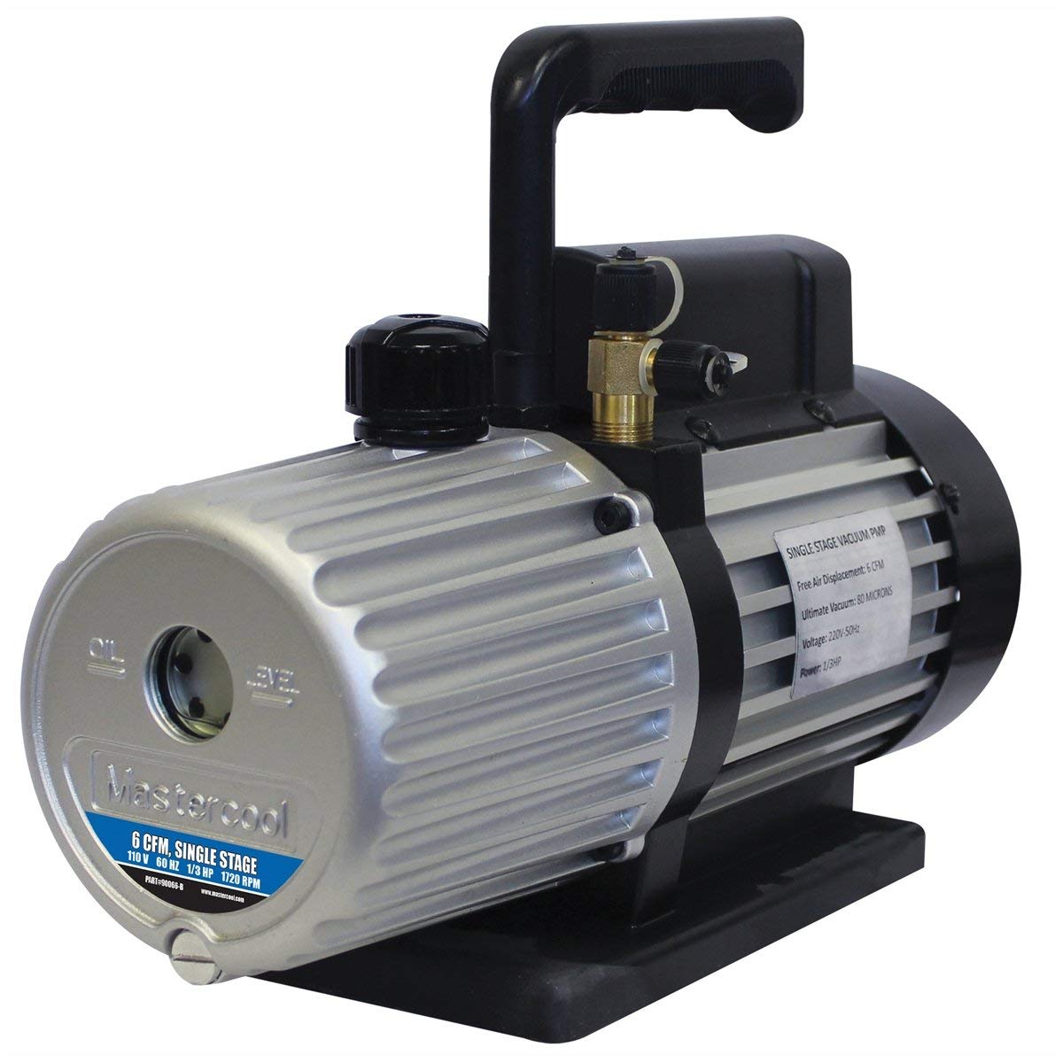 Amazon.com: Mastercool MSC90066-B-SF Vacuum Pump (Spark Free 6 Cfm