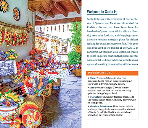 Fodor's Infocus Santa Fe (Full-Color Travel Guide) #TOP2