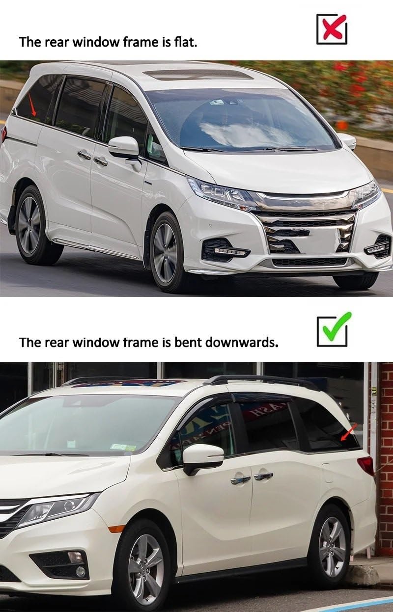 Barras portaequipajes Compatible con Odyssey 2018-2024, 2 Uds., Barras Transversales, Barras De Techo, Carga Portaequipajes Coche Automóvil