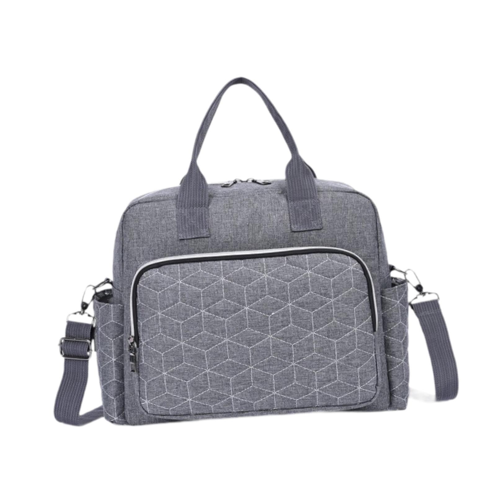 CALANDIS™ Diaper Bag Tote Stylish Baby Diaper Bag for Snacks Travel Outdoor Activities Gray | Organizers & Nets | Stroller Accessories | Strollers & Accessories-image-16