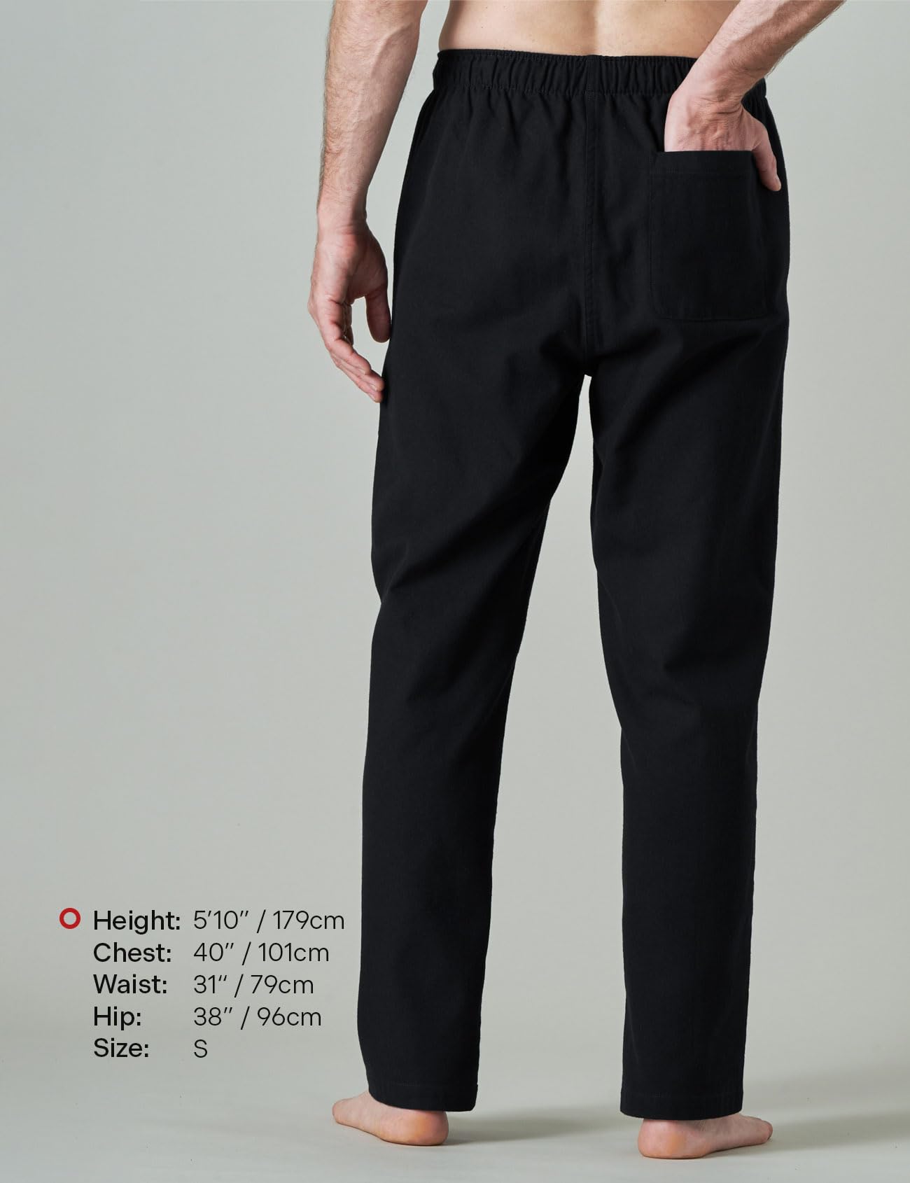 LAPASA Pantaloni Pigiama Uomo a Quadri, Pantaloni da Casa Lunghi Comodi con Tasche Laterali (M39 Flanella di Cotone / M128 Micropile)