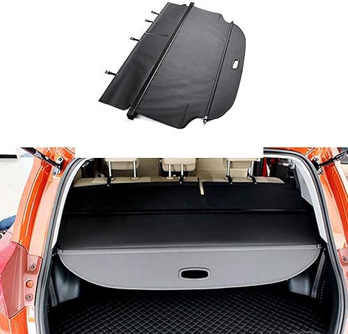Miniatura 1 de ITrims Cubierta trasera del maletero de seguridad de carga retráctil para Toyota RAV4 2013-2018 Rav4 Accesorios de coche Cubierta de carga Negro