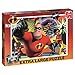 Jumbo 19689 Disney The Incredibles 2 Jigsaw Puzzle, Rojo, XL