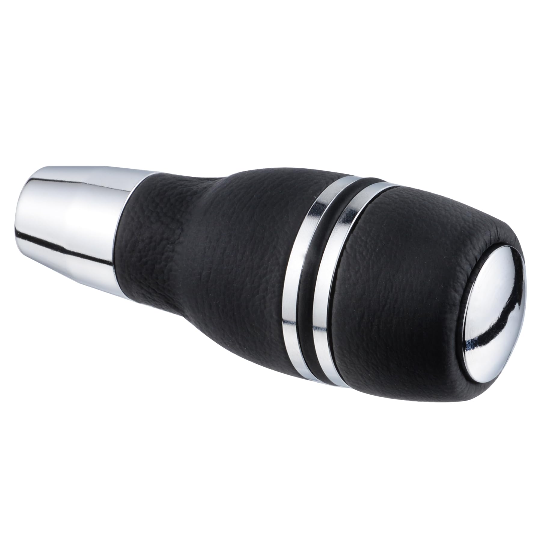 Padaodao Leather Gear Stick Knob, Shift Grip Head With Button Fit For Most Automotive Transmission