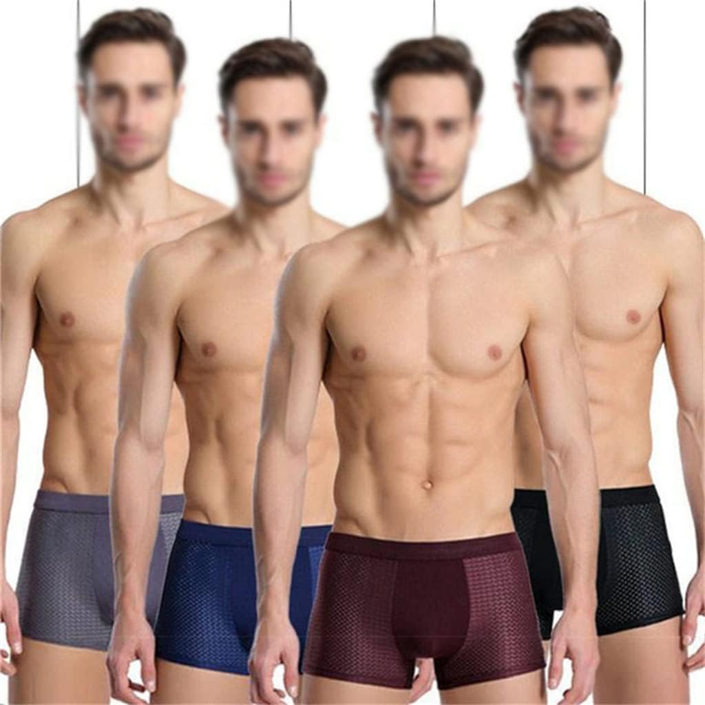 JSEIAJB Mesh Men's Panties Large Sexy Underpants shorts