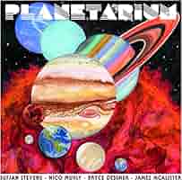 米2LP Sufjan Stevens ? Nico Muhly ?  Planetarium 4AD0009LP 4AD /00520 Amazon.com: Planetarium: CDs & Vinyl