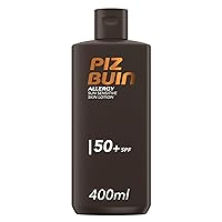 PIZ BUIN Allergy Latte Solare SPF 50+, Crema solare 50+ per pelli delicate e sensibili al sole