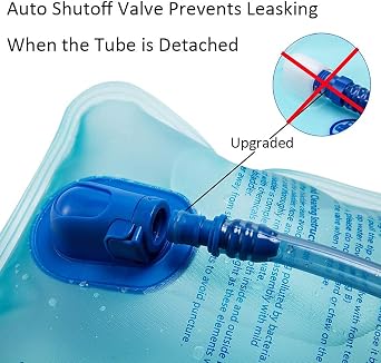 Hydration Bladder 1.5L,2L,3L Leakproof Water Reservoir,Leak Proof Water Reservoir with Insulated Hose,for Hydration Pack for Cycling, Hiking, Running, Climbing, Biking